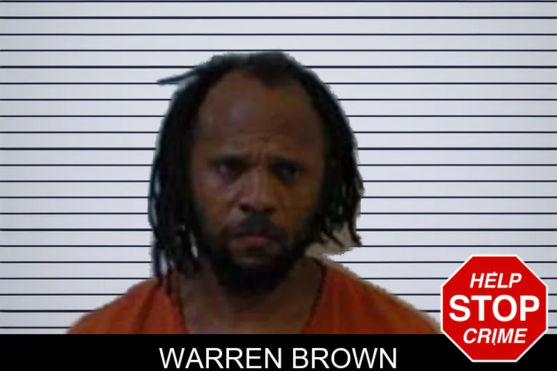 Warren Brown mugshot