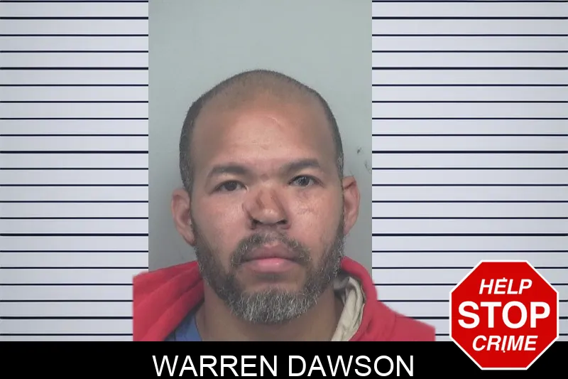 Warren Dawson mugshot