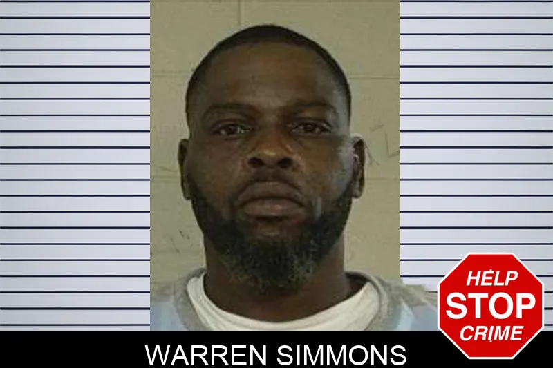 Warren Simmons mugshot