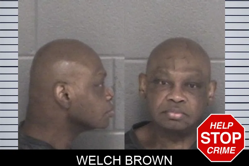 Welch Brown mugshot