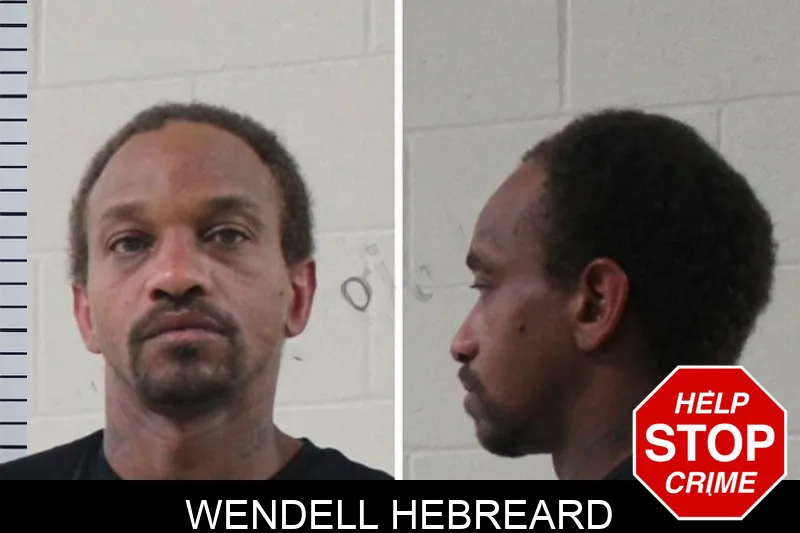 Wendell Hebreard mugshot