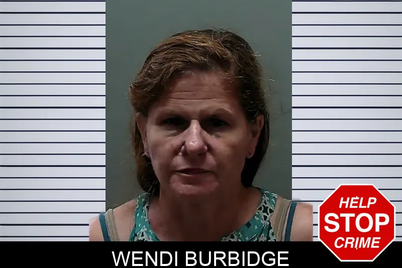 Wendi Burbidge mugshot