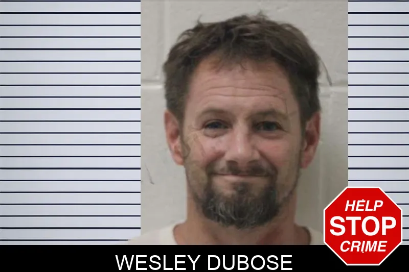 Wesley Dubose mugshot – Jones County , Georgia Wesley Dubose mugshot