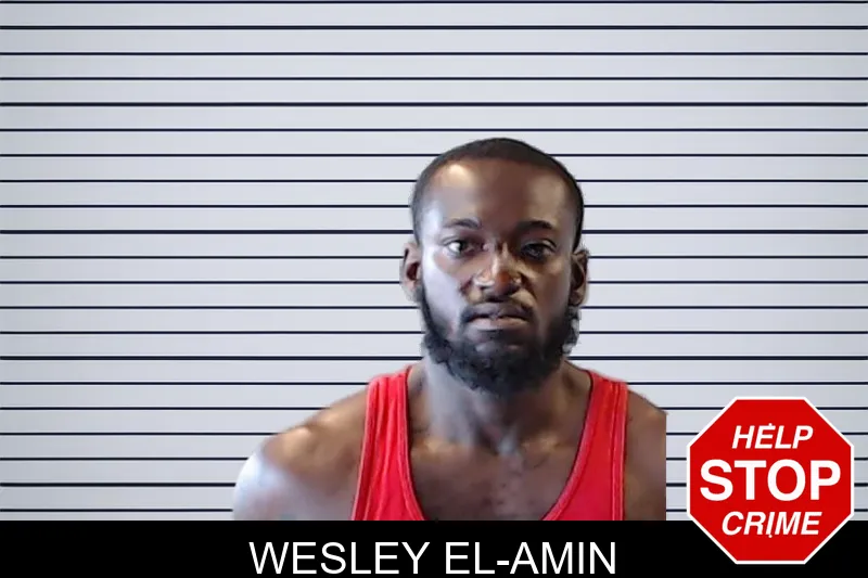 Wesley El-Amin mugshot