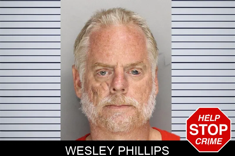 Wesley Phillips mugshot
