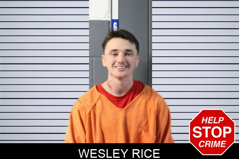 Wesley Rice mugshot