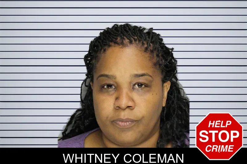 Whitney Coleman mugshot