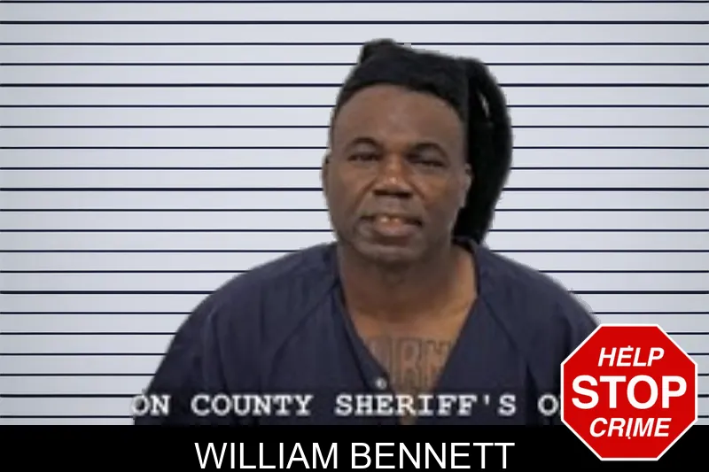William Bennett mugshot