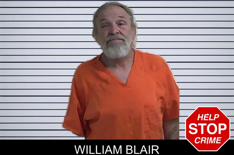 William Blair mugshot