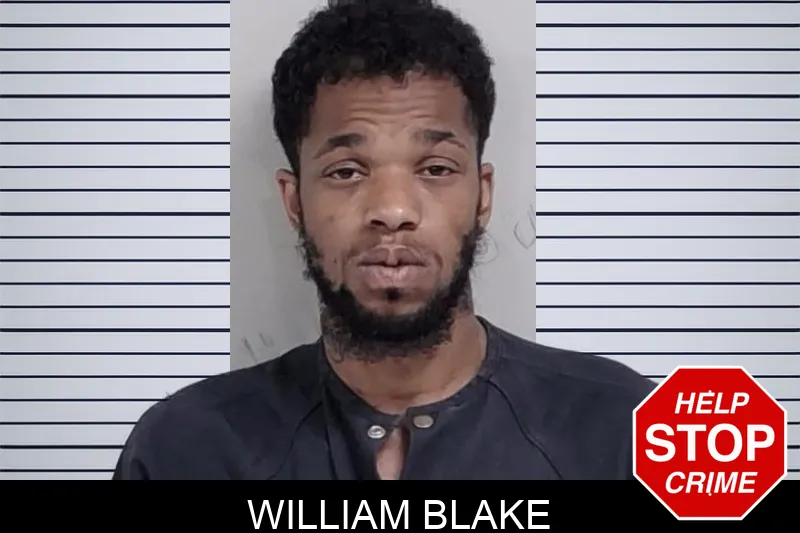William Blake mugshot