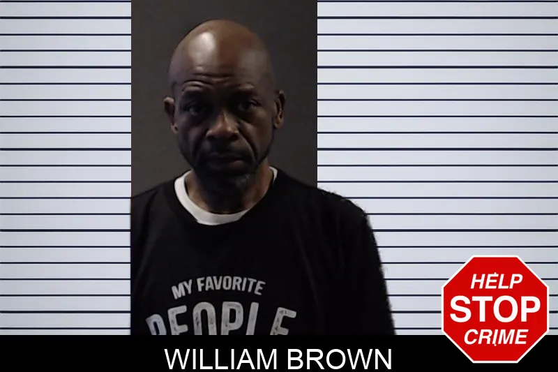 William Brown mugshot