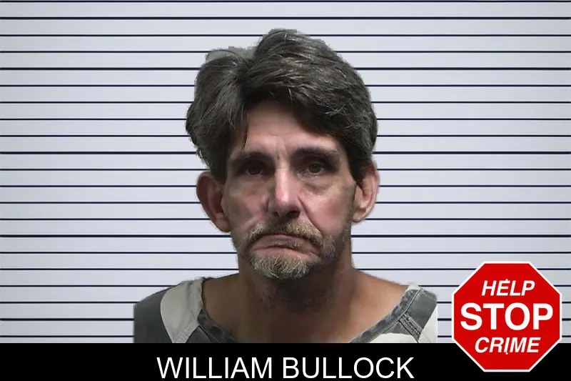 William Bullock mugshot