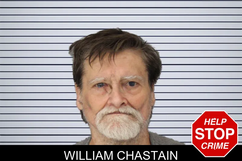 William Chastain mugshot