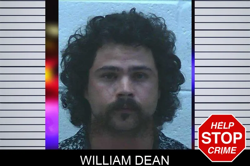 William Dean mugshot