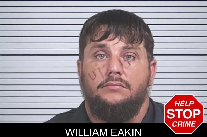 William Eakin mugshot