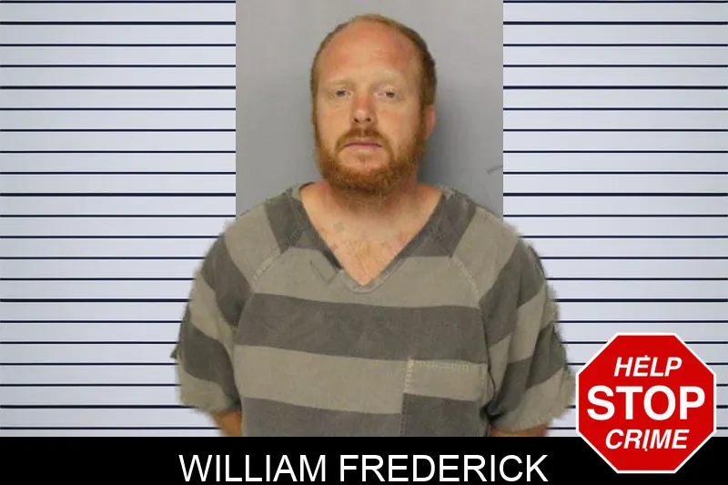 William Frederick mugshot