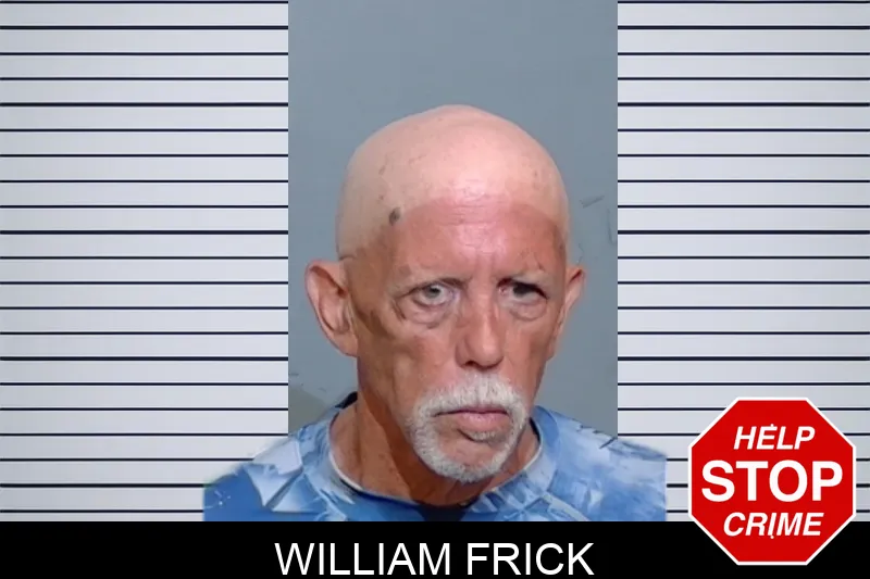 William Frick mugshot