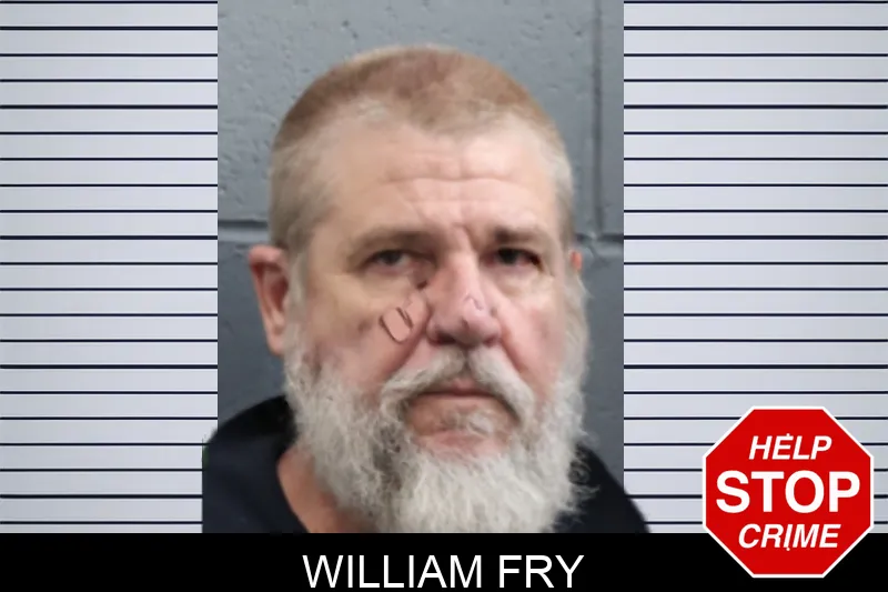 William Fry mugshot