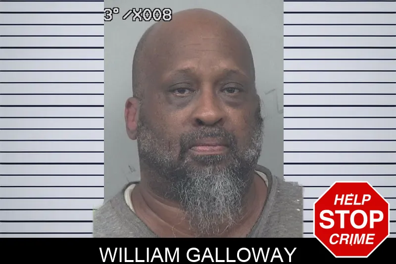 William Galloway mugshot