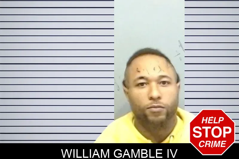 William Gamble IV mugshot