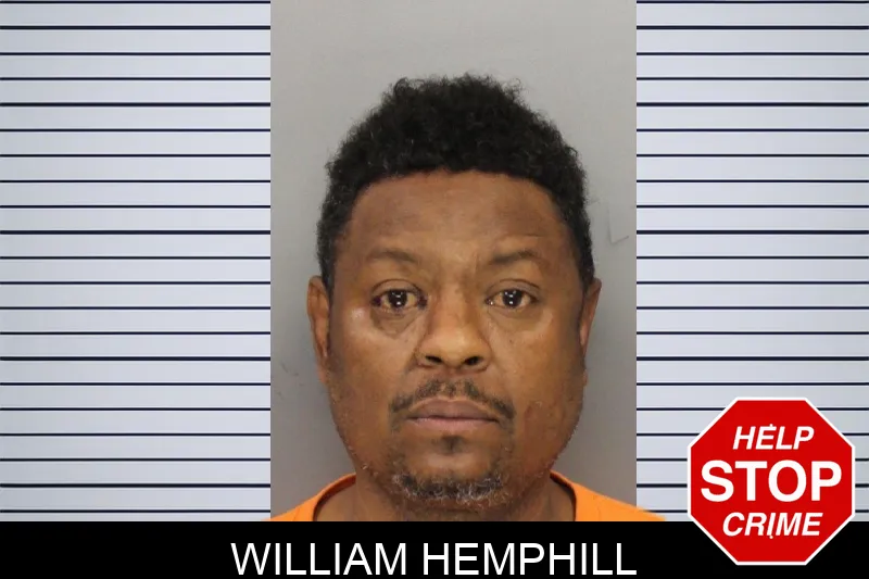 William Hemphill mugshot