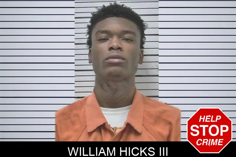 William Hicks III mugshot
