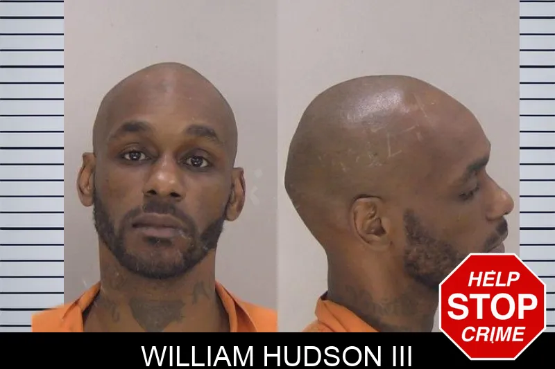 William Hudson III mugshot