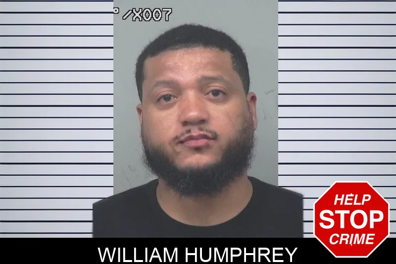 William Humphrey mugshot