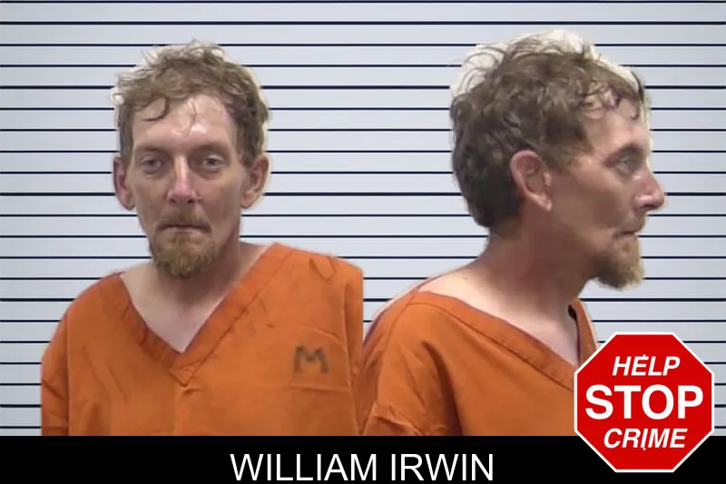 William Irwin mugshot