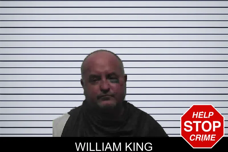 William King mugshot