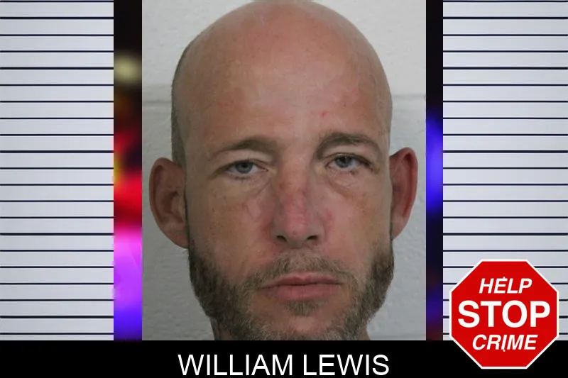 William Lewis mugshot
