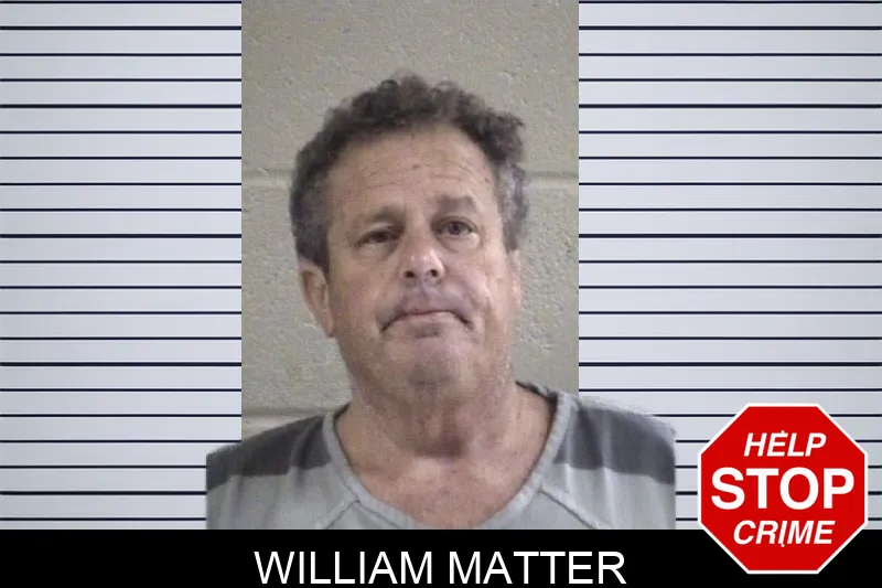 William Matter mugshot