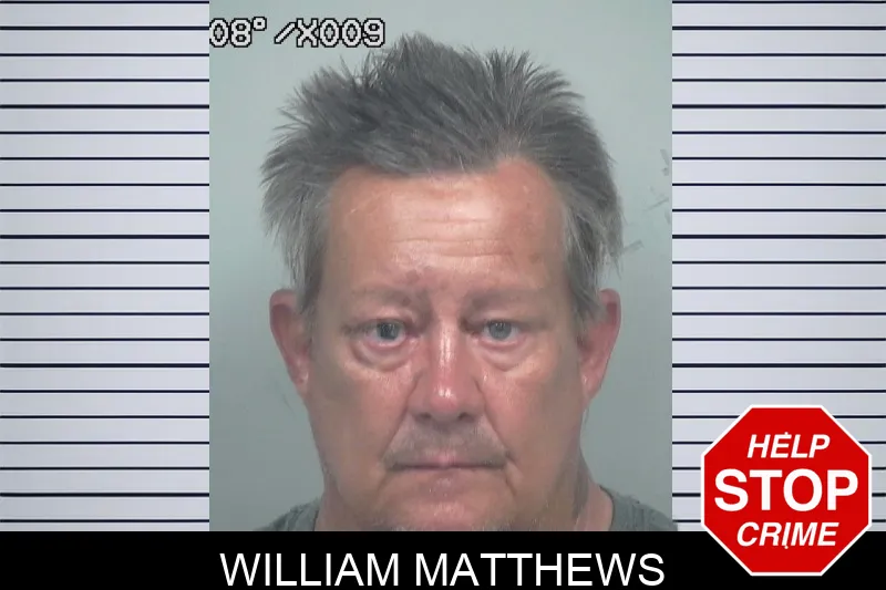 William Matthews mugshot