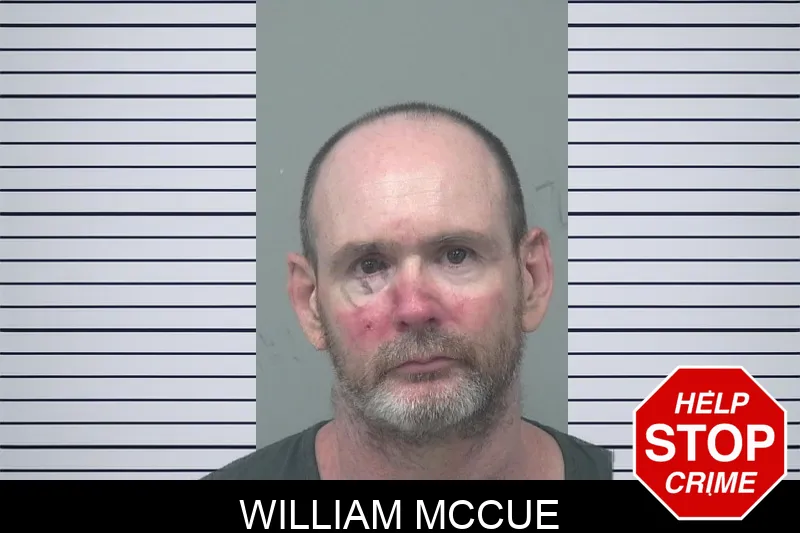 William McCue mugshot
