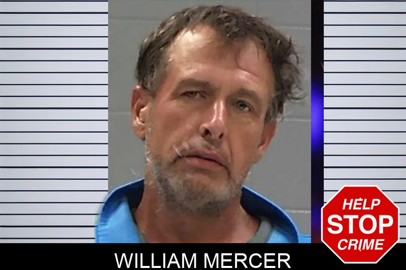 William Mercer mugshot