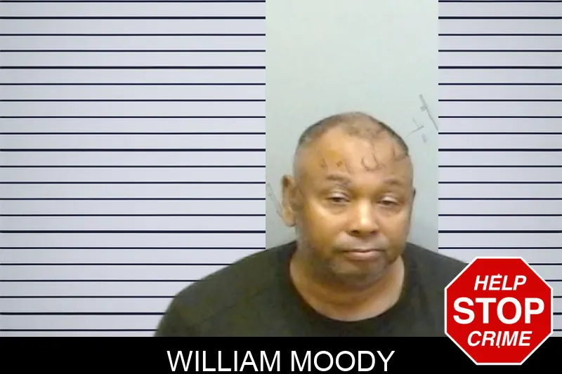 William Moody mugshot