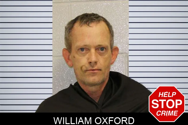 William Oxford mugshot