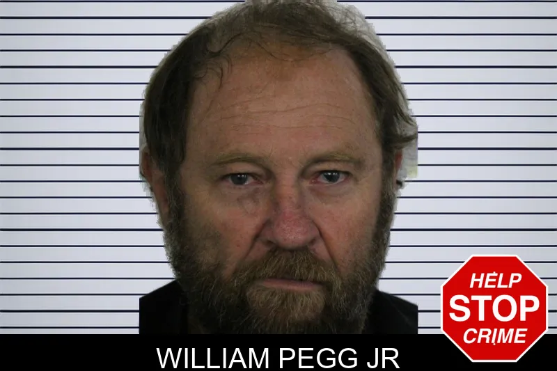 William Pegg Jr mugshot