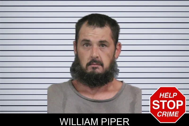 William Piper mugshot