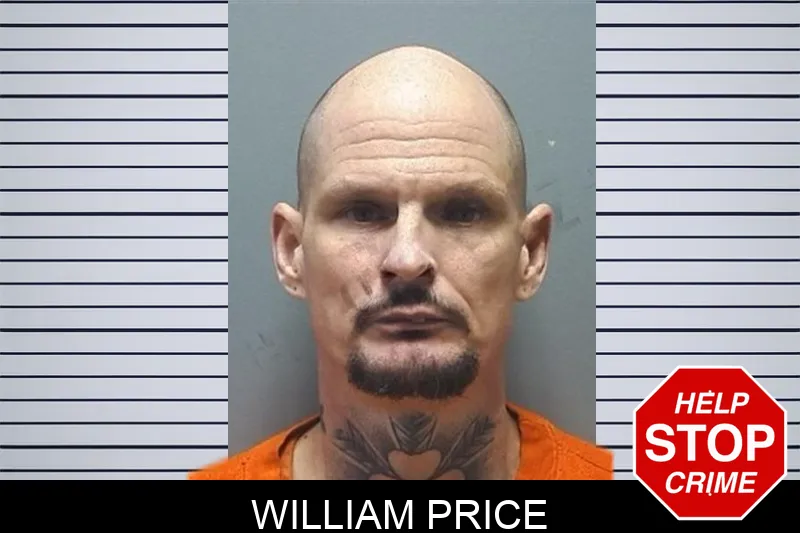 William Price mugshot