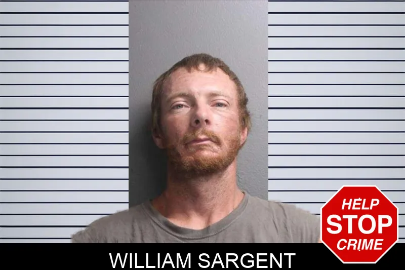 William Sargent mugshot