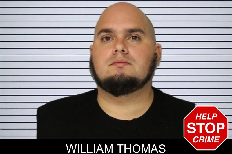 William Thomas mugshot