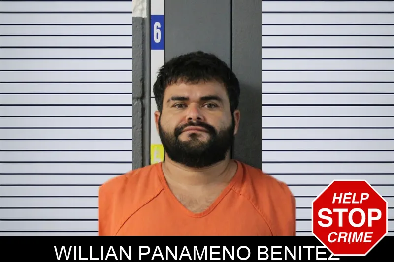 Willian Panameno Benitez mugshot