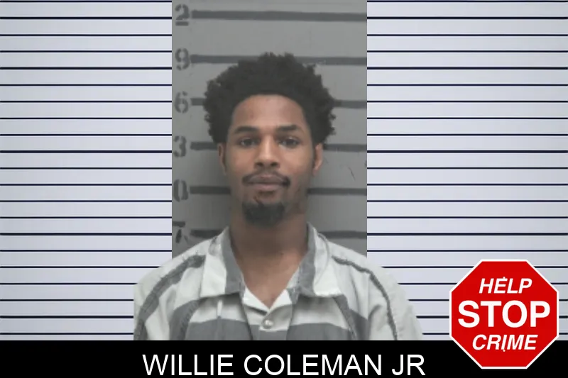 Willie Coleman Jr mugshot