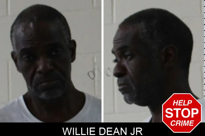 Willie Dean Jr mugshot