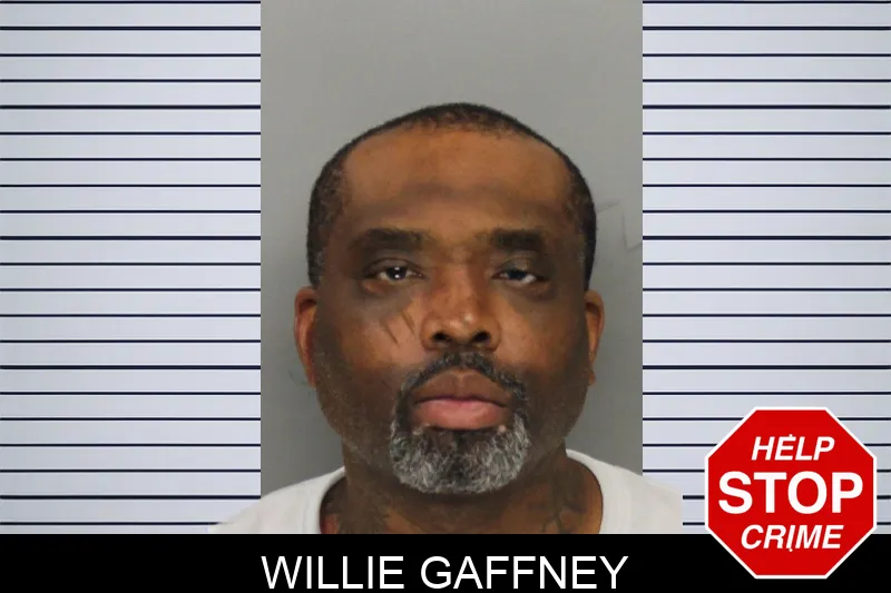 Willie Gaffney mugshot