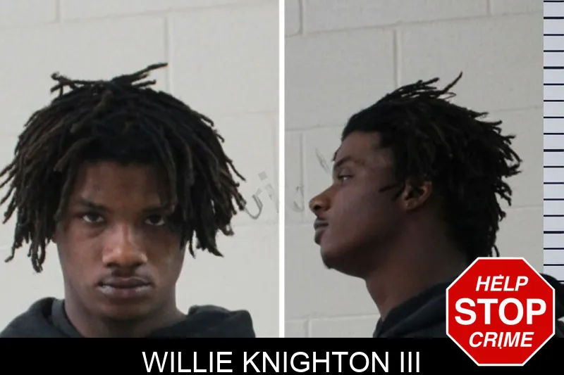 Willie Knighton III mugshot