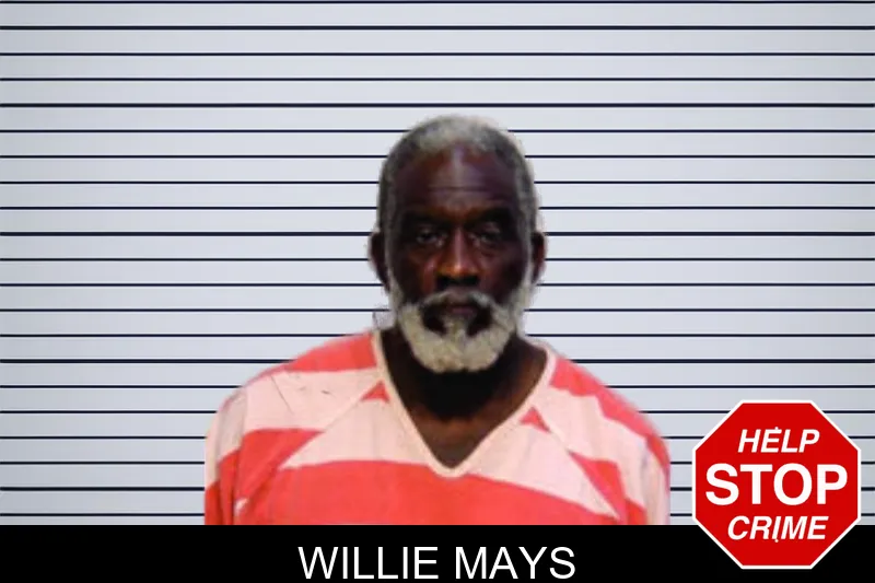 Willie Mays mugshot – Bartow County , Georgia Willie Mays mugshot
