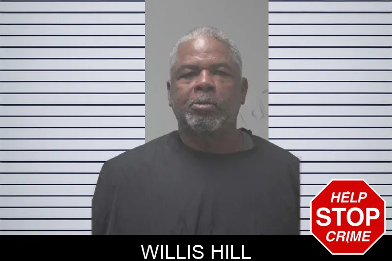 Willis Hill mugshot