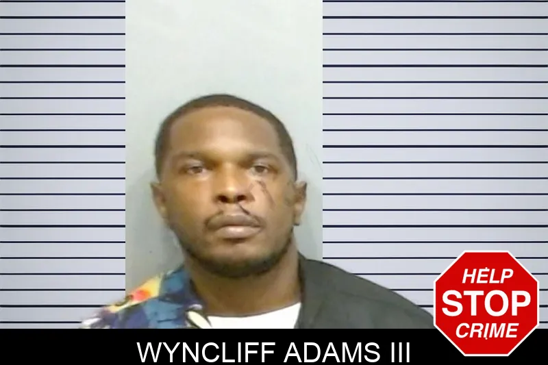 Wyncliff Adams III mugshot